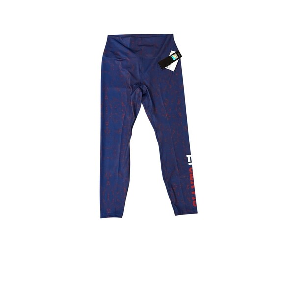 FOCO NFL Womens Sz L NFL Ladies Team Color Cloud Leggings NY Giants - Picture 2 of 4